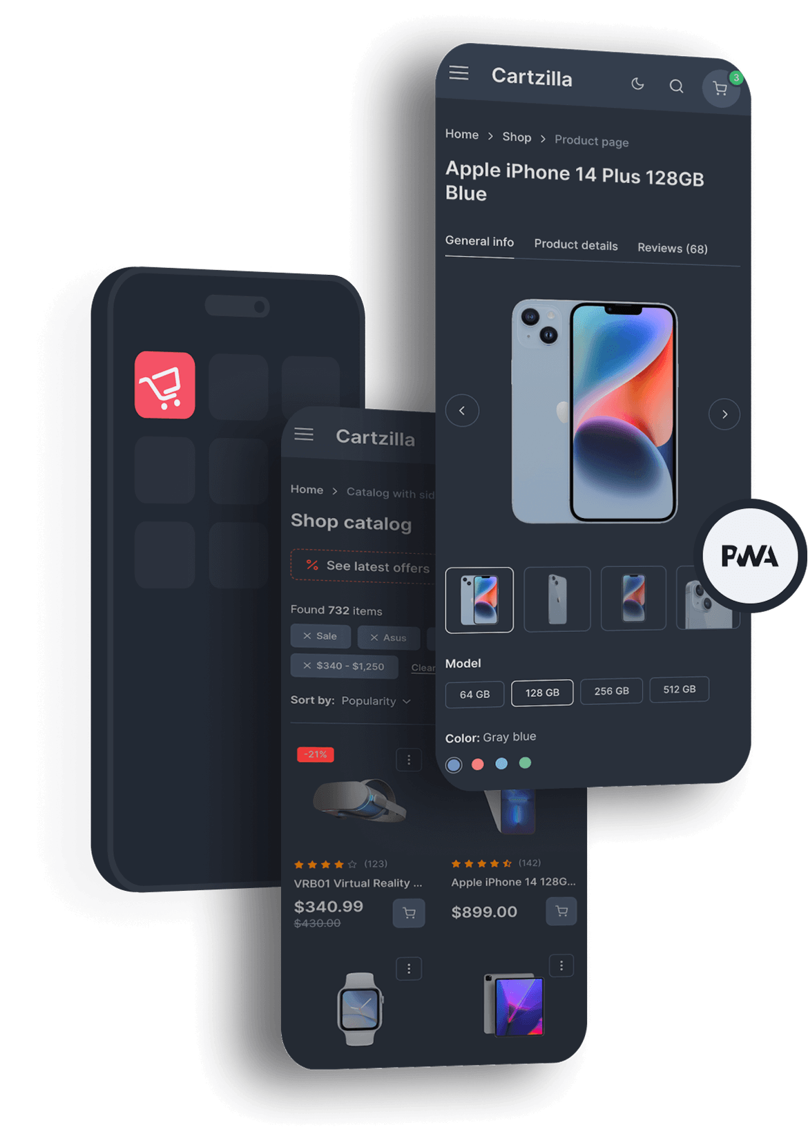 Mobile screens